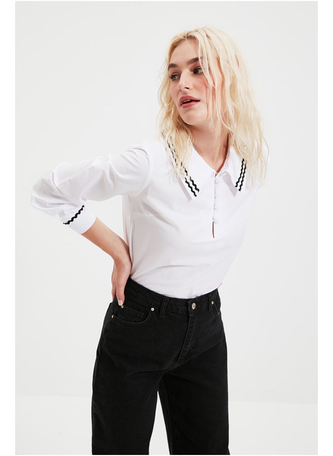 trendyol - Blouse - White - Regular fit - Image 1
