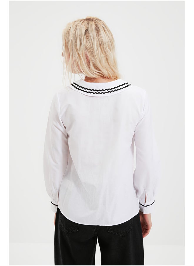trendyol - Blouse - White - Regular fit - Image 1