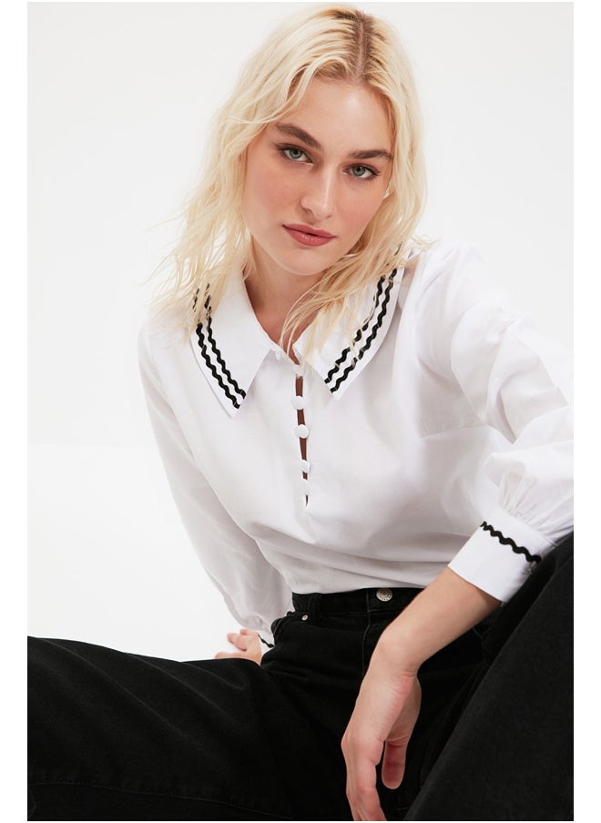 trendyol - Blouse - White - Regular fit - Image 1