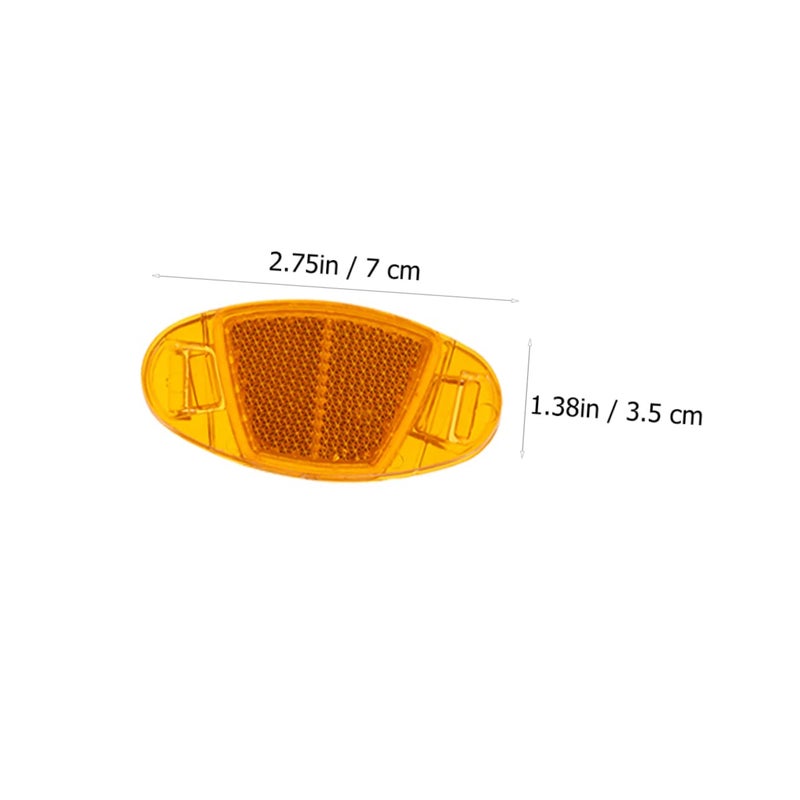 POPETPOP Bike Reflector Kit 16Pcs PVC Spoke Lights for Night Safety Warning - Image 2