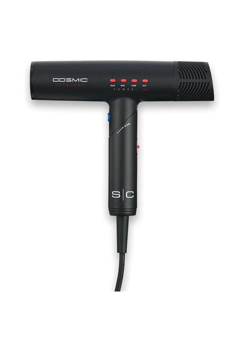 Stylecraft StyleCraft Cosmic Professional UltraLightweight Foldable Hair Dryer Digital Motor with Infrared Ionic Technology 