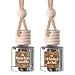 CE CRAFT CANDECraftCo Car Air Hanging Fragrance Oil Car Auto Freshener for Essential Oils Scents Fragrance Aromatherapy Automobile Diffuser Long Lasting Bourbon Vanilla Whiskey Oak - Image 2