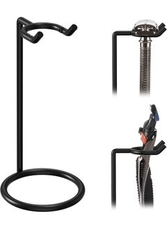 Linkidea Linkidea Stainless Steel Safety Razor Stand, Men's Travel Shaving Razor Holder Compatible with Long Handle Safety Razor, Fusion 5 Proshield (Black) 