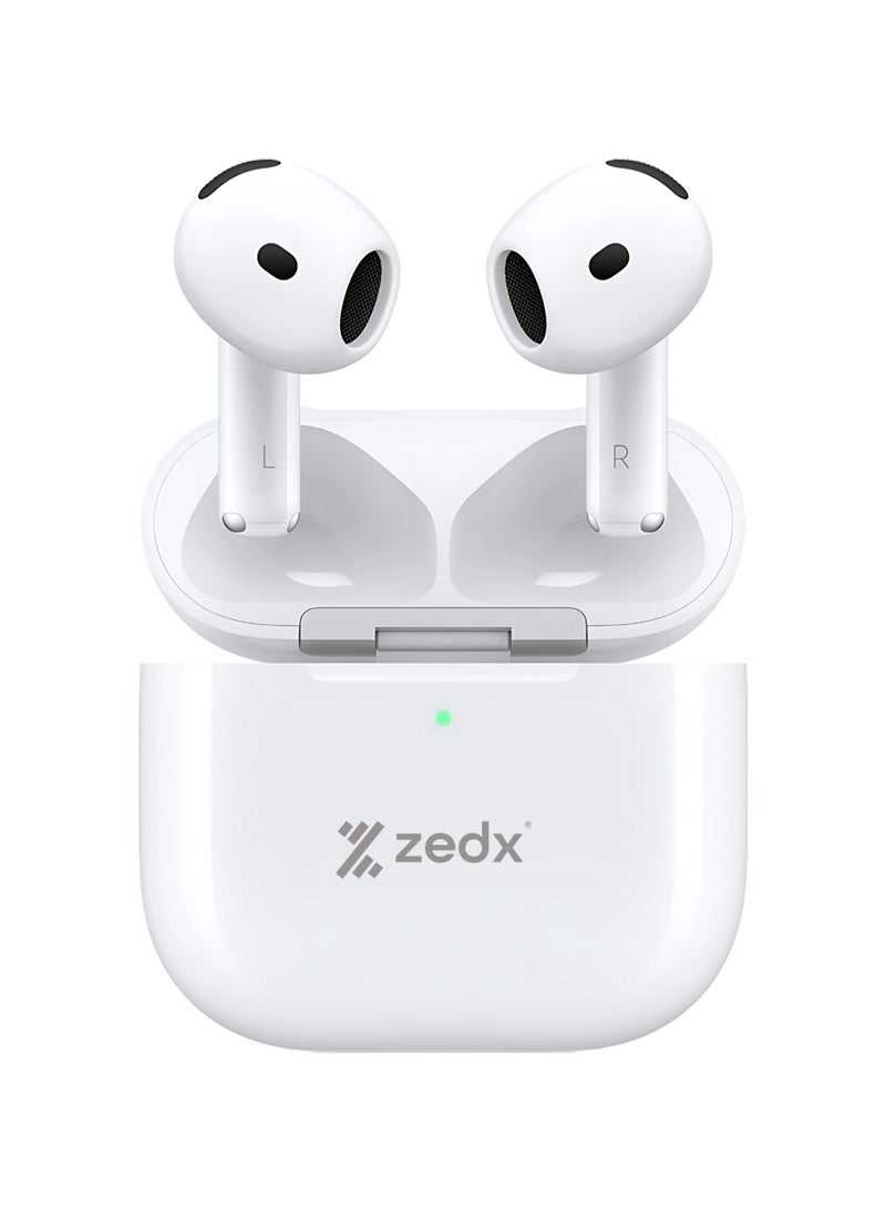 ZEDX Zeepods 4 True Wireless Earbuds – BT 5.3, 90 Days Standby, 300mAh Charging Case - Image 2