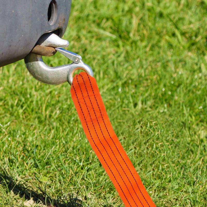 Car Tow With Hook 3-meter 3-ton Towing Strap Boat Trailer Pull Strap Tow Rope - Image 4