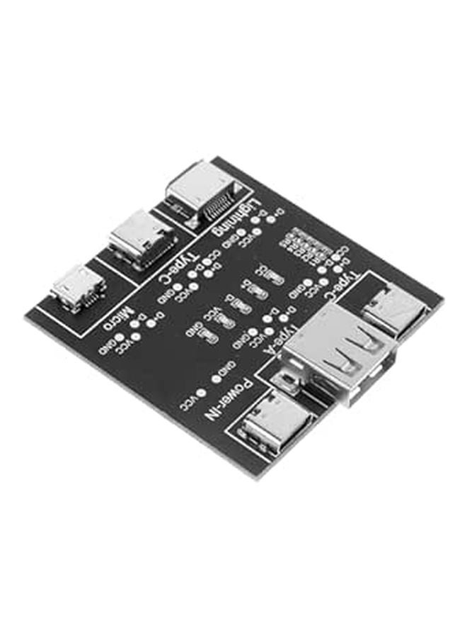 Multifunction Portable USB C Cable Tester Board Voltage Current Data Wire Test Tool - Image 1