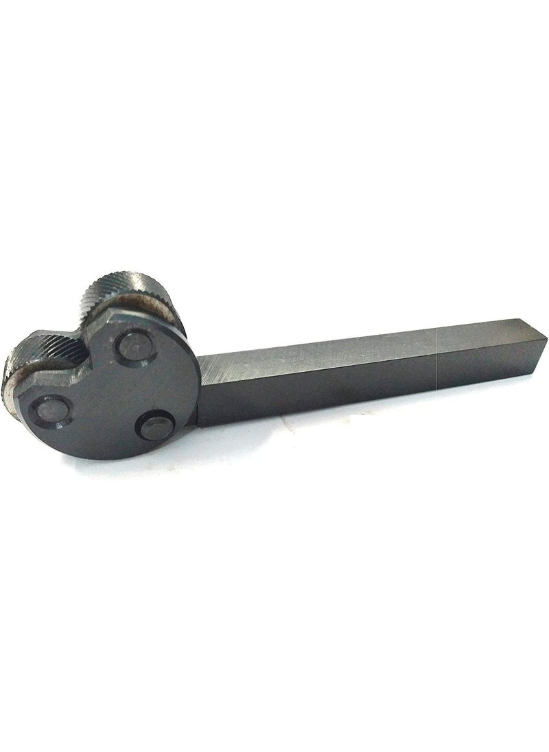 Generic Knurling Tool Pivot Head for Lathe Machine Double Adjustable Heads Size 34 Pack of 1  - Image 1