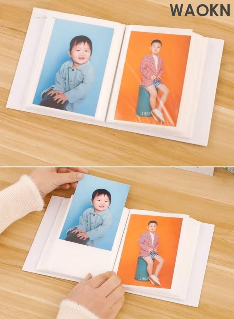 دبليو أيه أو كي أن ألبوم طازج صغير ، مصمم ليكون عصريًا وطزجًا ولطيفًا ، مع ألبوم أوراق فضفاضة ذات سعة كبيرة يمكن تخزين 100 صورة 6 بوصة. يمكن استخدامه في حفلات الزفاف والعائلات وأعياد الميلاد والذكرى السنوية وغيرها من المناسبات التذكارية. - Image 5