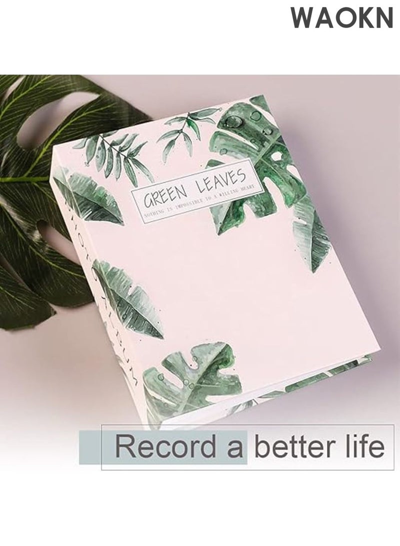 دبليو أيه أو كي أن ألبوم طازج صغير ، مصمم ليكون عصريًا وطزجًا ولطيفًا ، مع ألبوم أوراق فضفاضة ذات سعة كبيرة يمكن تخزين 100 صورة 6 بوصة. يمكن استخدامه في حفلات الزفاف والعائلات وأعياد الميلاد والذكرى السنوية وغيرها من المناسبات التذكارية. - Image 1