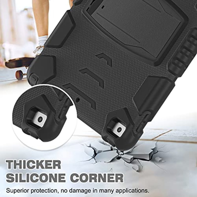 Case for iPad 9th 8th Generation/iPad 7th Generation 10.2 Inch, 2021/2020/2019 Model,Slim Heavy Duty Shockproof Rugged High Impact Protective Case for iPad 10.2 inch 2020/2019, Black - Image 5