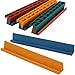 NiToy Silicone Domino Racks Set of 8 10x118x118 Dominoes HoldersTrays 3 Tilt Options for Mexican Train Chickenfoot Other Domino Games Double 6 Accessories 4 Colors Dominoes NOT Included - Image 2