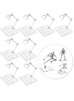 Y&D Action Figure Stand, Assembled Display Stand Base, Sturdy Transparent Doll Model Holder, Assembly for 6" Figures  - Image 1