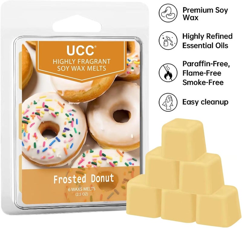 UCC Premium Wax Melts, Variety Fragrance Melts, Scented Soy Wax Melts Cubes, Natural Plant Based Highly Scented Wax Melts Tarts, 4 Pack - Image 4