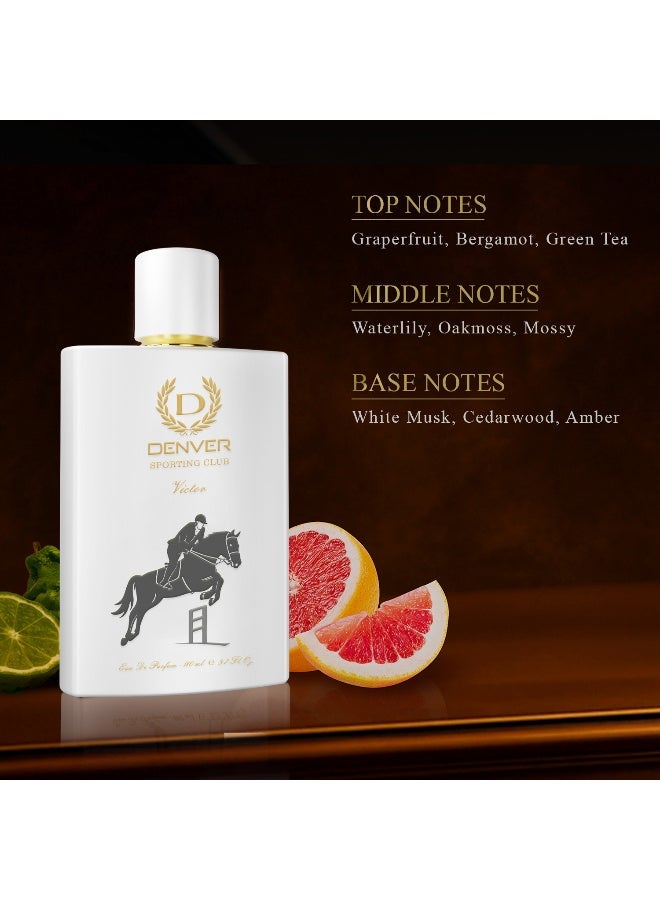 DENVER Sporting Club Victor Perfume For Men - 100ML | Premium & Long Lasting Perfume | Eau De Liquid Parfum - Image 5