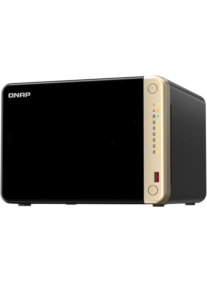QNAP TS-664-8G | 6-Bay, PCIe Gen3, 2.5GbE Tower NAS - Image 1