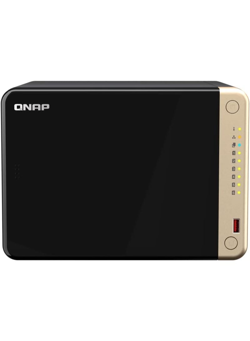 QNAP TS-664-8G | 6-Bay, PCIe Gen3, 2.5GbE Tower NAS - Image 2