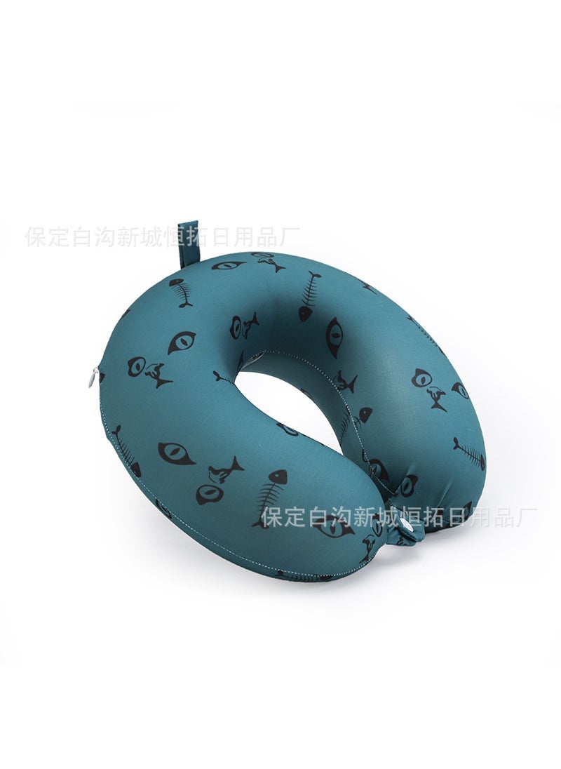 Wholesale U-shaped pillow custom logo office lunch break pillow neck pillow travel neck pillow aircraft car U-shaped pillow - Image 4