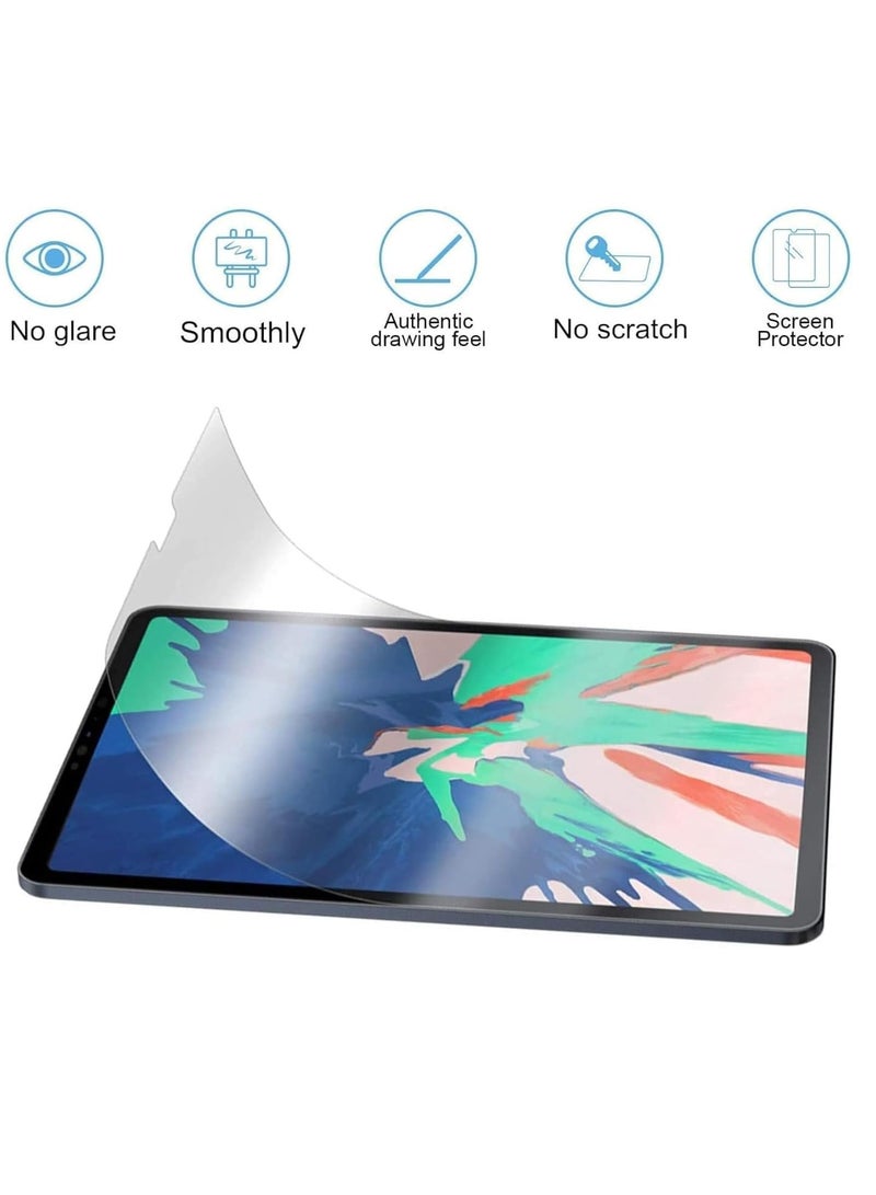 2Packs Paper Feel Screen Protector Compatible with Huawei Matepad pro 12.2 Inch 2025/2024 screen 2024 Tablet Paper Film Anti-Glare Like Paper Write Draw Soft Film Matte Film Anti-Scratch No-Bubble ( - Image 5