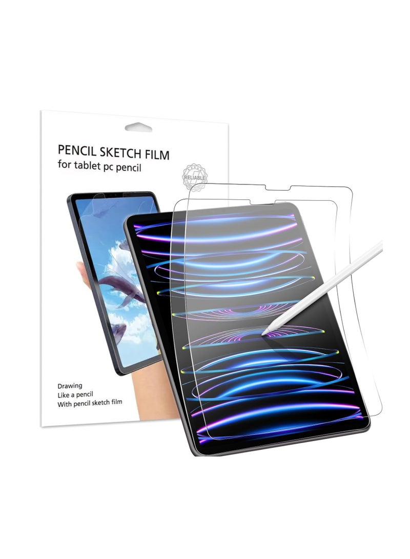 2Packs Paper Feel Screen Protector Compatible with Huawei Matepad pro 12.2 Inch 2025/2024 screen 2024 Tablet Paper Film Anti-Glare Like Paper Write Draw Soft Film Matte Film Anti-Scratch No-Bubble ( - Image 1