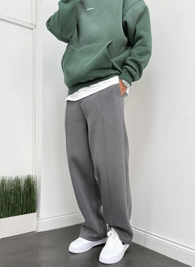 Comfo Iron Gray Lined Summer Sweatpant - Image 1