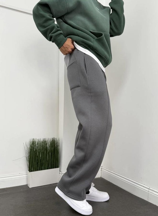 Comfo Iron Gray Lined Summer Sweatpant - Image 3