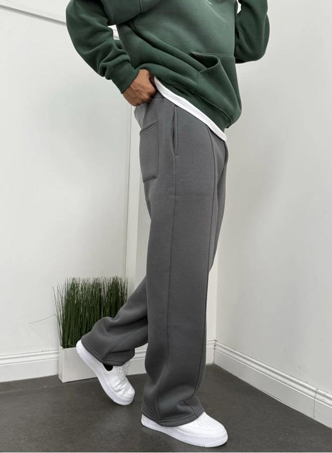 Comfo Iron Gray Lined Summer Sweatpant - Image 2