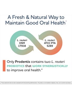BioGaia Prodentis | Dental Probiotics for Teeth and Gums | Promotes Good Oral Health & Gut Health Too | Oral Probiotics | 30 Apple-Flavored Lozenges | 1-Pack  - Image 4
