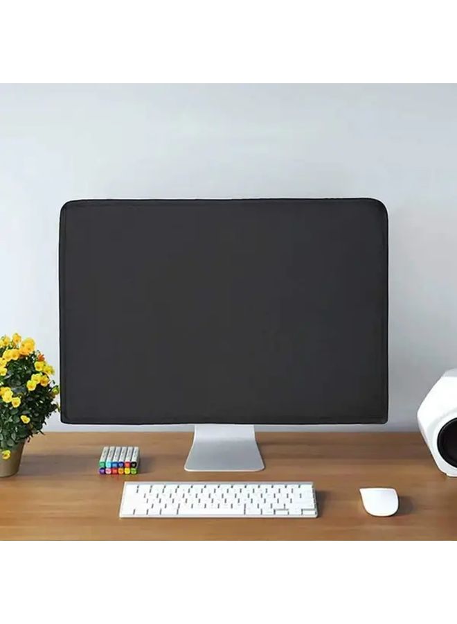 1pc Black Oxford Cloth Computer Monitor Dust Cover 20 87 X 13 78 X 3 54 Inch Thickened Anti Wear Durable For Desktop Laptops And Monitors Protects Against Dust Scratches Spills Laptop Protection - Image 2