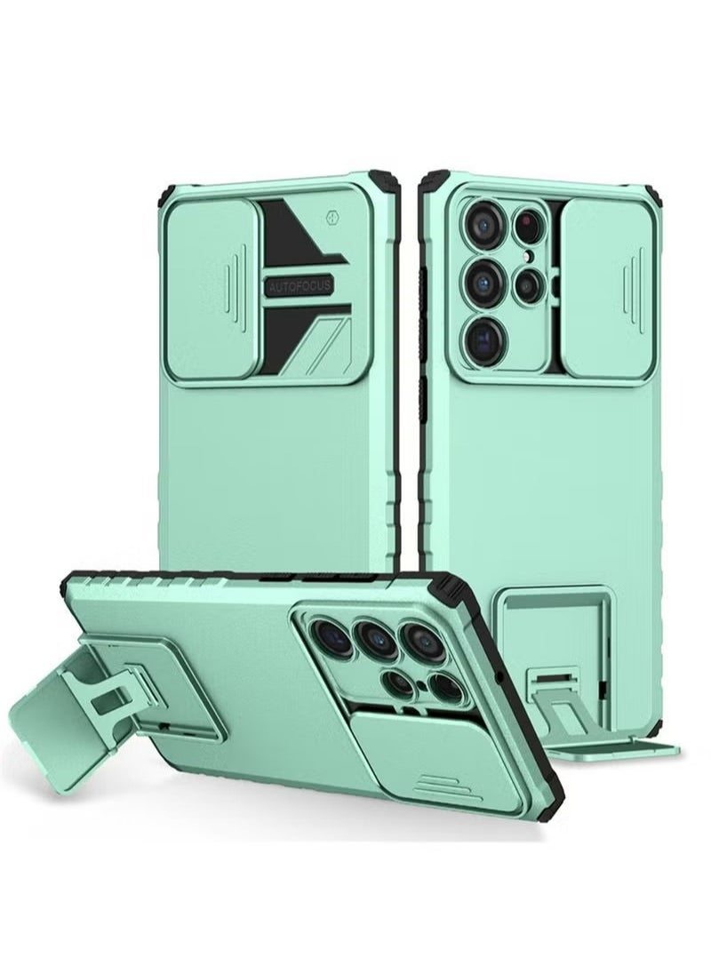 X-level - Samsung Galaxy S23 Ultra Case Cover Accessories With Slide Camera Cover With Military-Grade Shockproof Phone Case With Kickstand Protective Cover For Samsung S23 Ultra 5G - Image 1