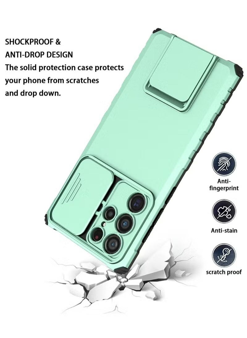 X-level - Samsung Galaxy S23 Ultra Case Cover Accessories With Slide Camera Cover With Military-Grade Shockproof Phone Case With Kickstand Protective Cover For Samsung S23 Ultra 5G - Image 1