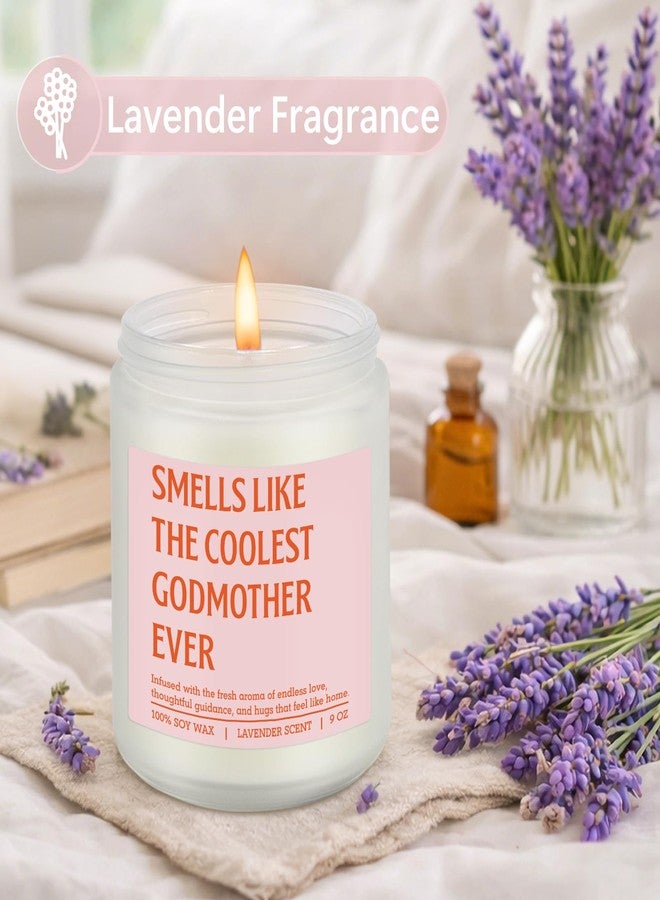 LEADO Candle, Godmother Gifts - God Mother Proposal, Mothers Day, Birthday Gifts for Godmother - Funny God Mom Appreciation Present from Godchild - Will You Be My Godmom, Baptism, Christening Ideas - Image 2