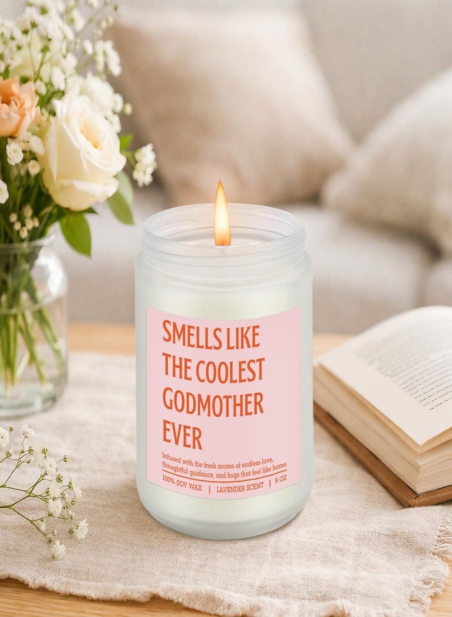 LEADO Candle, Godmother Gifts - God Mother Proposal, Mothers Day, Birthday Gifts for Godmother - Funny God Mom Appreciation Present from Godchild - Will You Be My Godmom, Baptism, Christening Ideas - Image 5