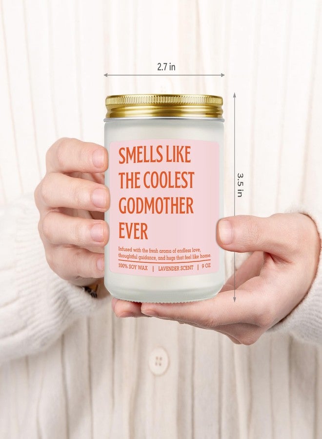 LEADO Candle, Godmother Gifts - God Mother Proposal, Mothers Day, Birthday Gifts for Godmother - Funny God Mom Appreciation Present from Godchild - Will You Be My Godmom, Baptism, Christening Ideas - Image 4
