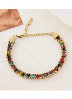 Mark Fairwhale Fashionable High-end Light Luxury Four Petal Flower Bracelet 