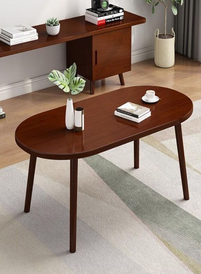 C&C Home 2-Pieces Multipurpose Minimalist Design Simple Coffee Table Center Table Living Room Side Table Snack Table Center Table 60x40x31 cm - Image 1