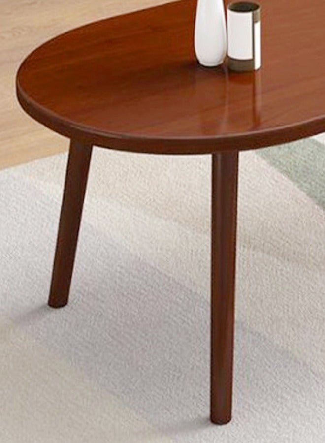 C&C Home 2-Pieces Multipurpose Minimalist Design Simple Coffee Table Center Table Living Room Side Table Snack Table Center Table 60x40x31 cm - Image 3