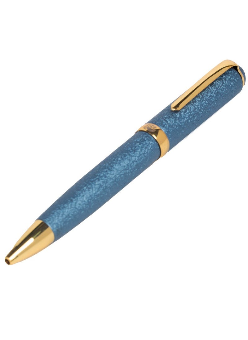 Men's RS pen in light blue and gold metal with blue ballpoint - pzsku/Z6FB4D7005D842477D314Z/45/_/1722246572/f9a2de1c-8ec2-46e3-90d6-7ddcf6d5bb55