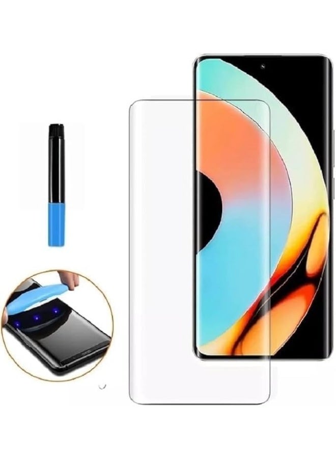 UV Screen Protector for Huawei P50 Pro, UV Tempered Glass, Film HD Screen Saver, 9H Hardness, Bubble-free, Clear - Image 3