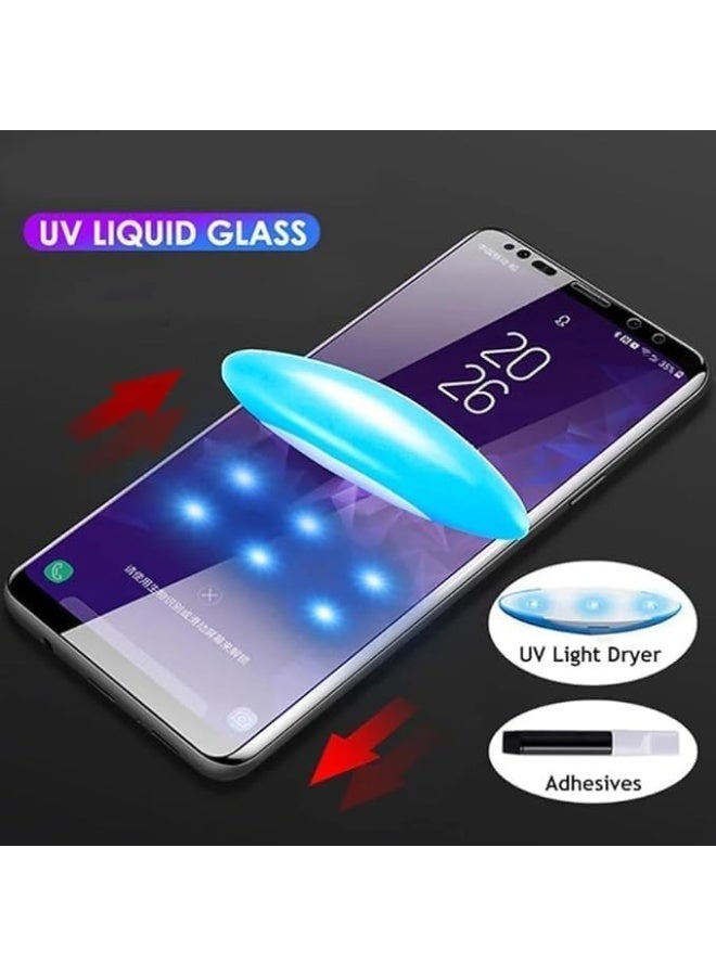 UV Screen Protector for Huawei P50 Pro, UV Tempered Glass, Film HD Screen Saver, 9H Hardness, Bubble-free, Clear - Image 2