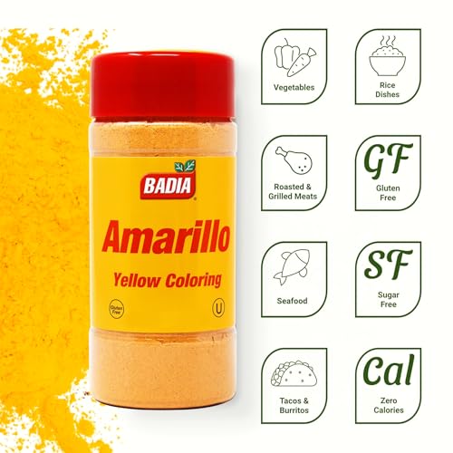 Badia Yellow Coloring 175 oz  Vibrant Food Coloring for Rice Soups and Sauces - Image 5