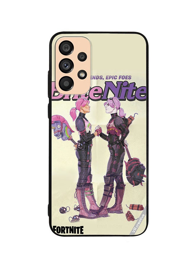 VR CREATIVE - Protective Case Cover For Samsung Galaxy A23 Bright Bomber Design Multicolour - Image 1