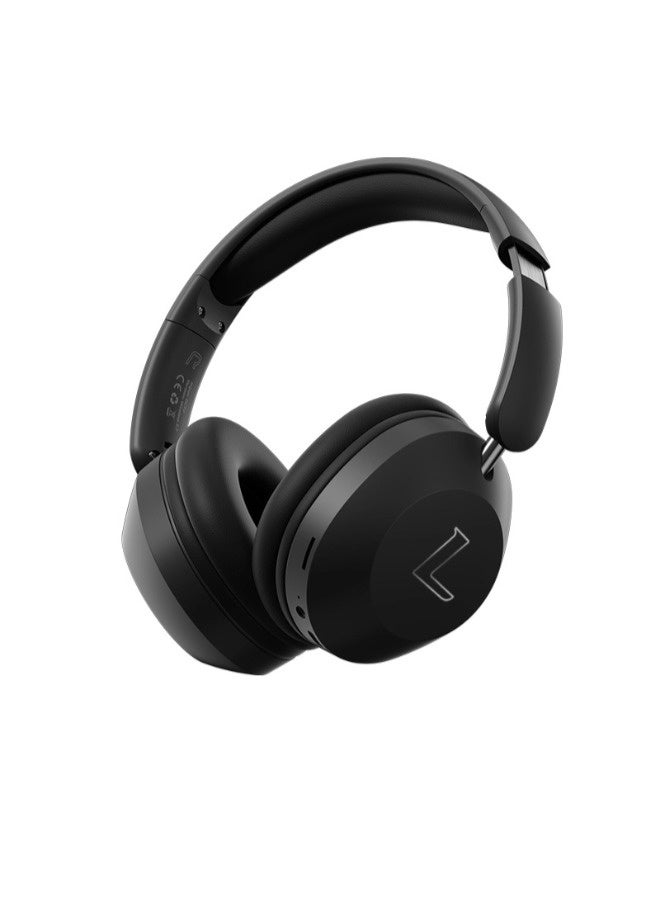 ShebSheb Bluetooth Headphones Over Ear, Long-lasting Battery Life Wireless Headphones with Microphone, Foldable Lightweight Headset, High-Definition Sound, HiFi Stereo Sound, Low Latency for Outdoor, Office, Cellphone, PC, etc. - Image 1