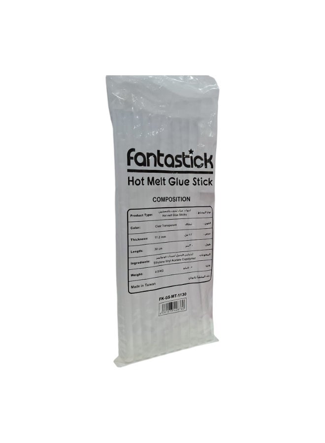 Fantastick Fantastic Professional Glue Gun, 60W, for Large Glue Sticks & Fantastick Transparent Hot Melt Glue Sticks for Big Glue Gun, 500 Gram Bundle - Image 3