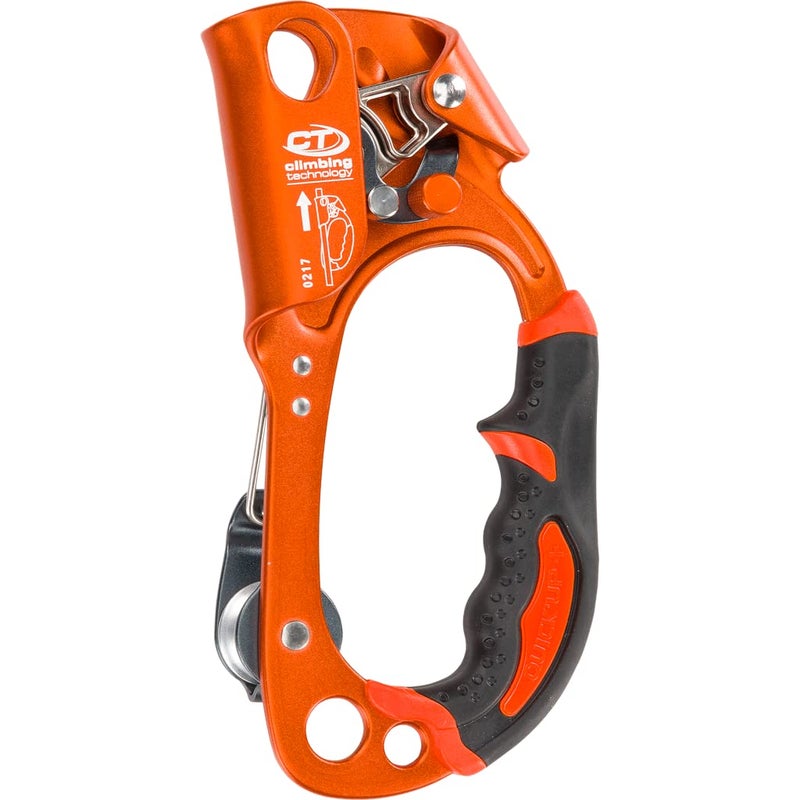 Climbing Technology Quick Roll Ascender, Right Hand, Orange - Image 2