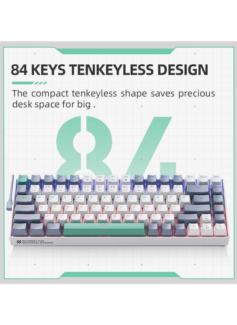 Gaming Keyboard RGB Light Mac Windows Mechanical Keyboard