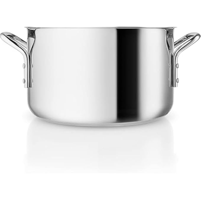 BS Eva Solo 11 L Stainless Steel Saucepan  Ceramic SlipLet NonStick Coating Durable Even Heat Distribution Dishwasher Safe Induction Compatible Stainless Steel Pot  36 L - Image 2