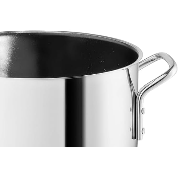 BS Eva Solo 11 L Stainless Steel Saucepan  Ceramic SlipLet NonStick Coating Durable Even Heat Distribution Dishwasher Safe Induction Compatible Stainless Steel Pot  36 L - Image 3