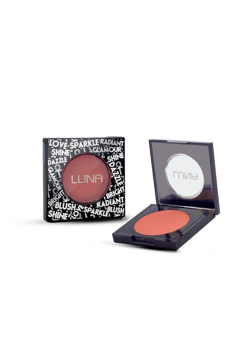 لونا أحمر خدود ثلاثي الأبعاد - رقم 516