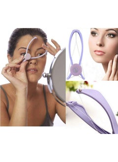 N M Z Eyebrow Face And Body Hair Threading And Removal System Tweezers For Women Purple Color 1 Pcs  - Image 2