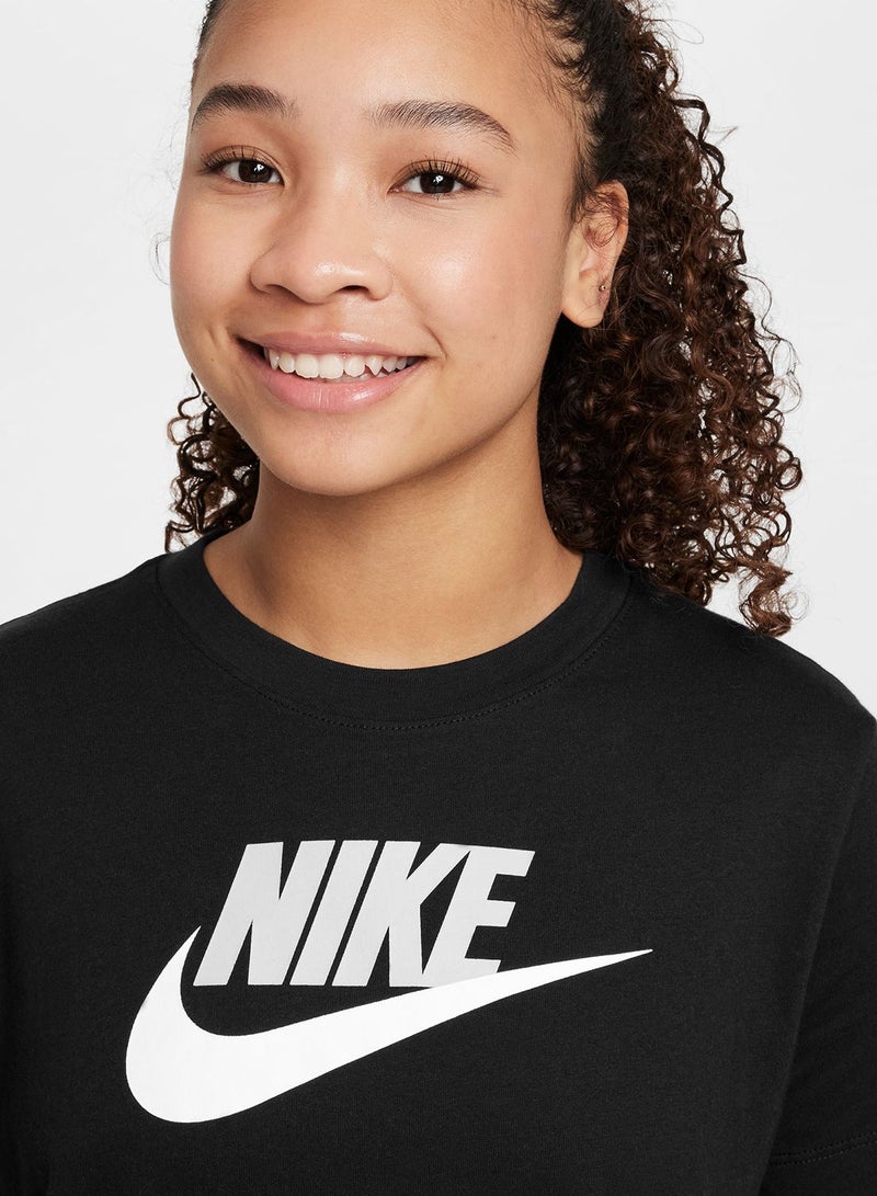 Nike Kids Nsw Futura Logo T-Shirt - Image 3